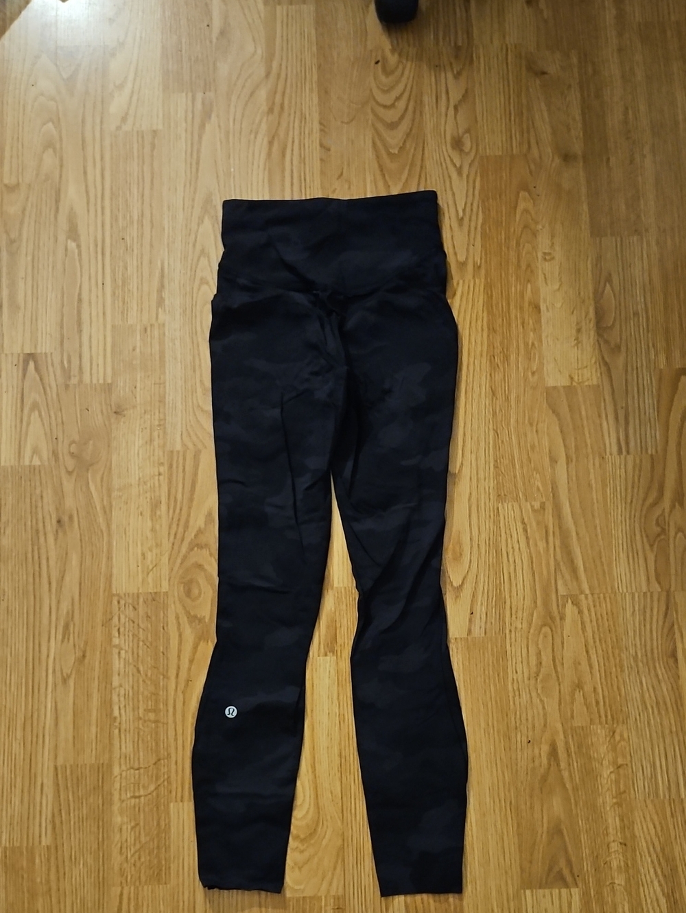 camo black lulu lemon leggings full length
